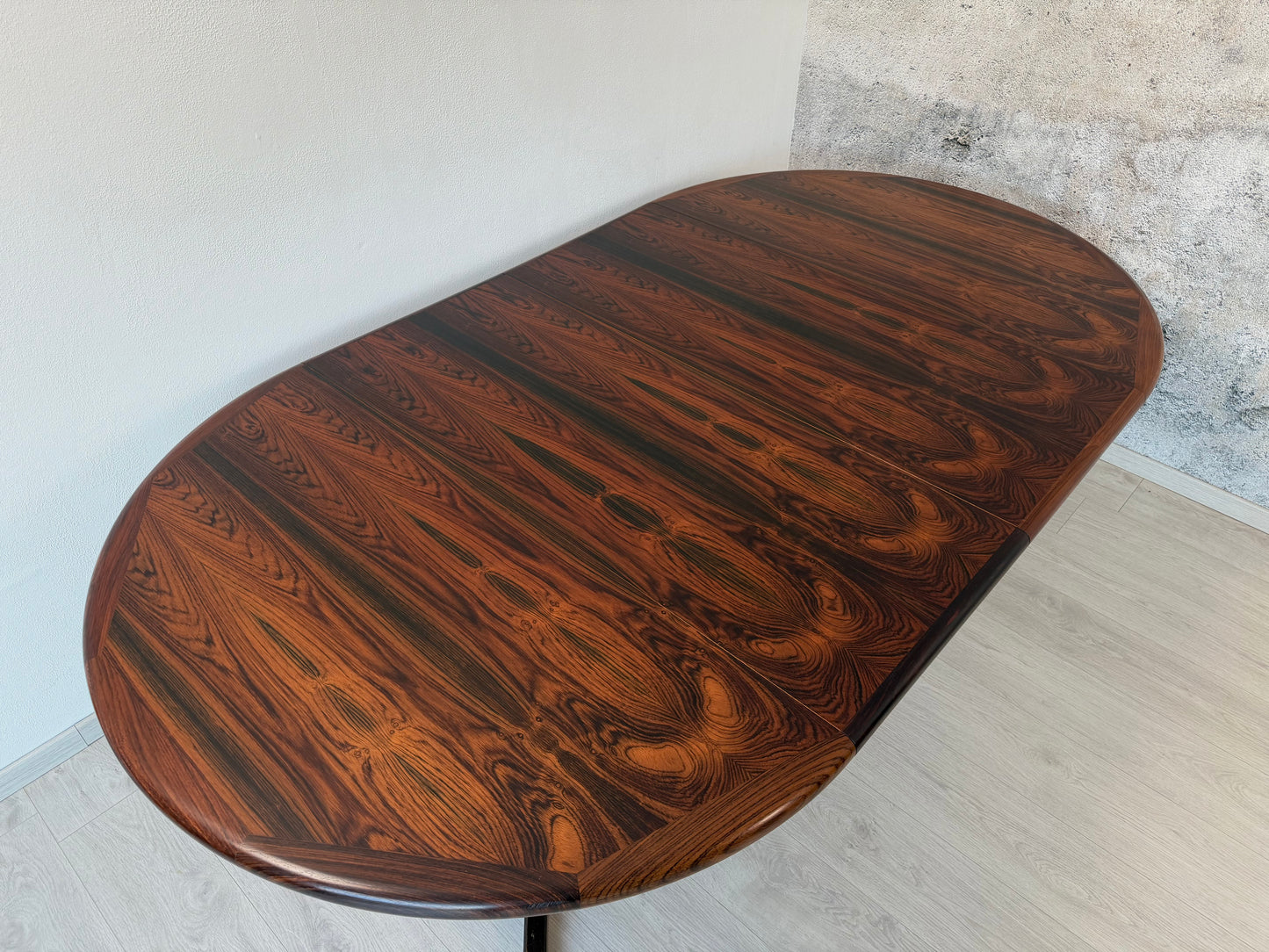 Dänischer Rio Palisander-Esstisch – bis 314 cm - Mid-Century