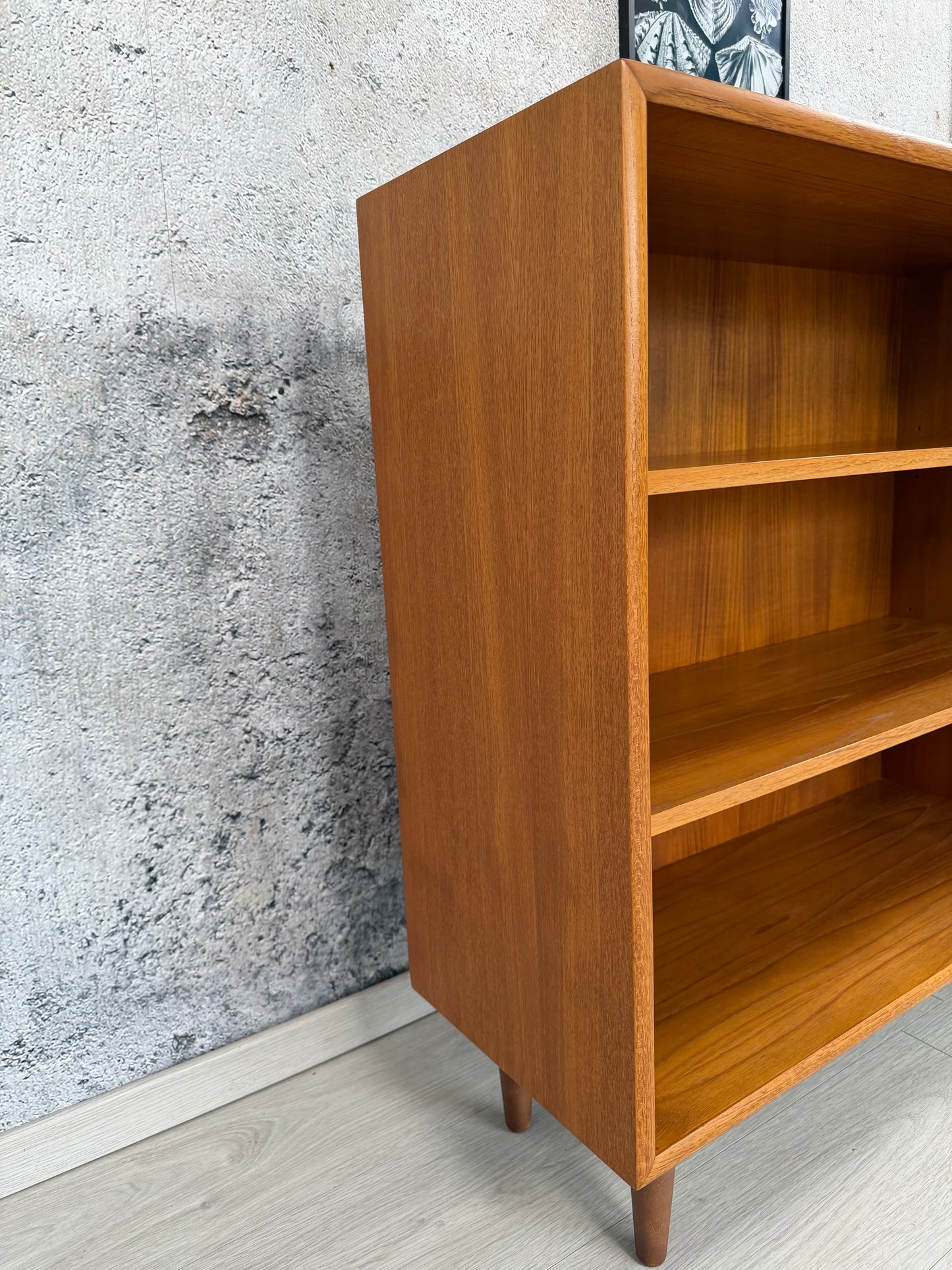 Teak Sideboard / offene Kommode WK-Möbel 165cm, 1960er