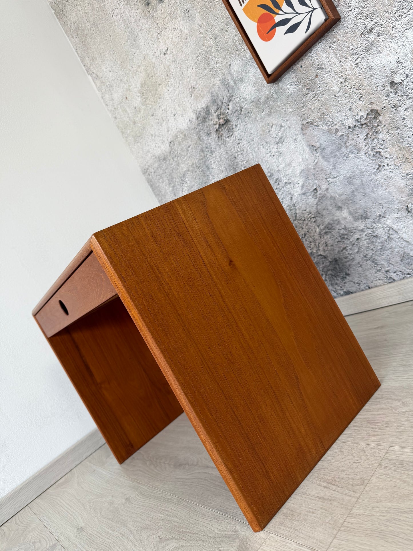 Teak Beistelltisch I Nachttisch im Danish Design, 1960er