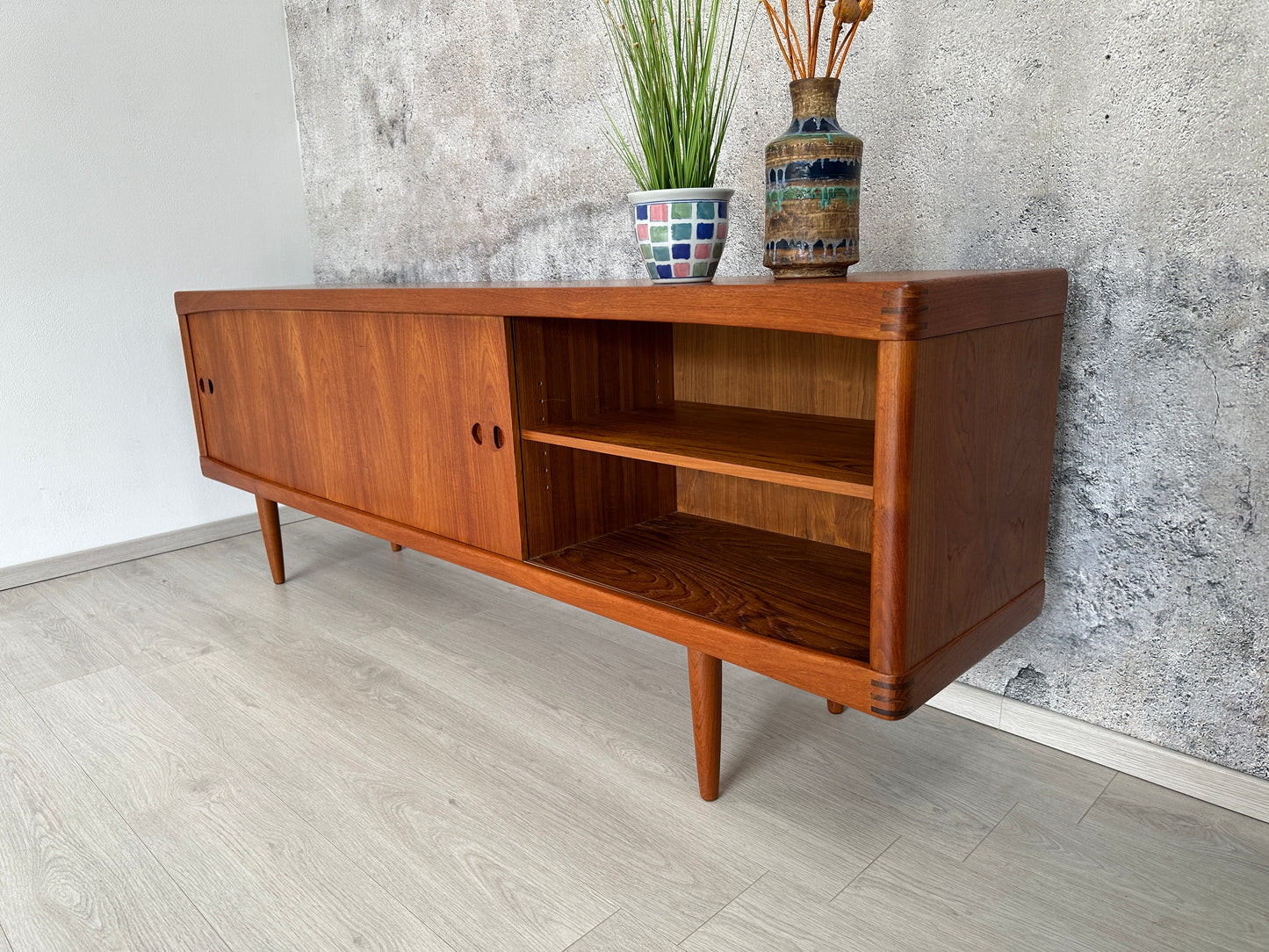 Dänisches Teak Sideboard H.W. Klein für Bramin, 1960er