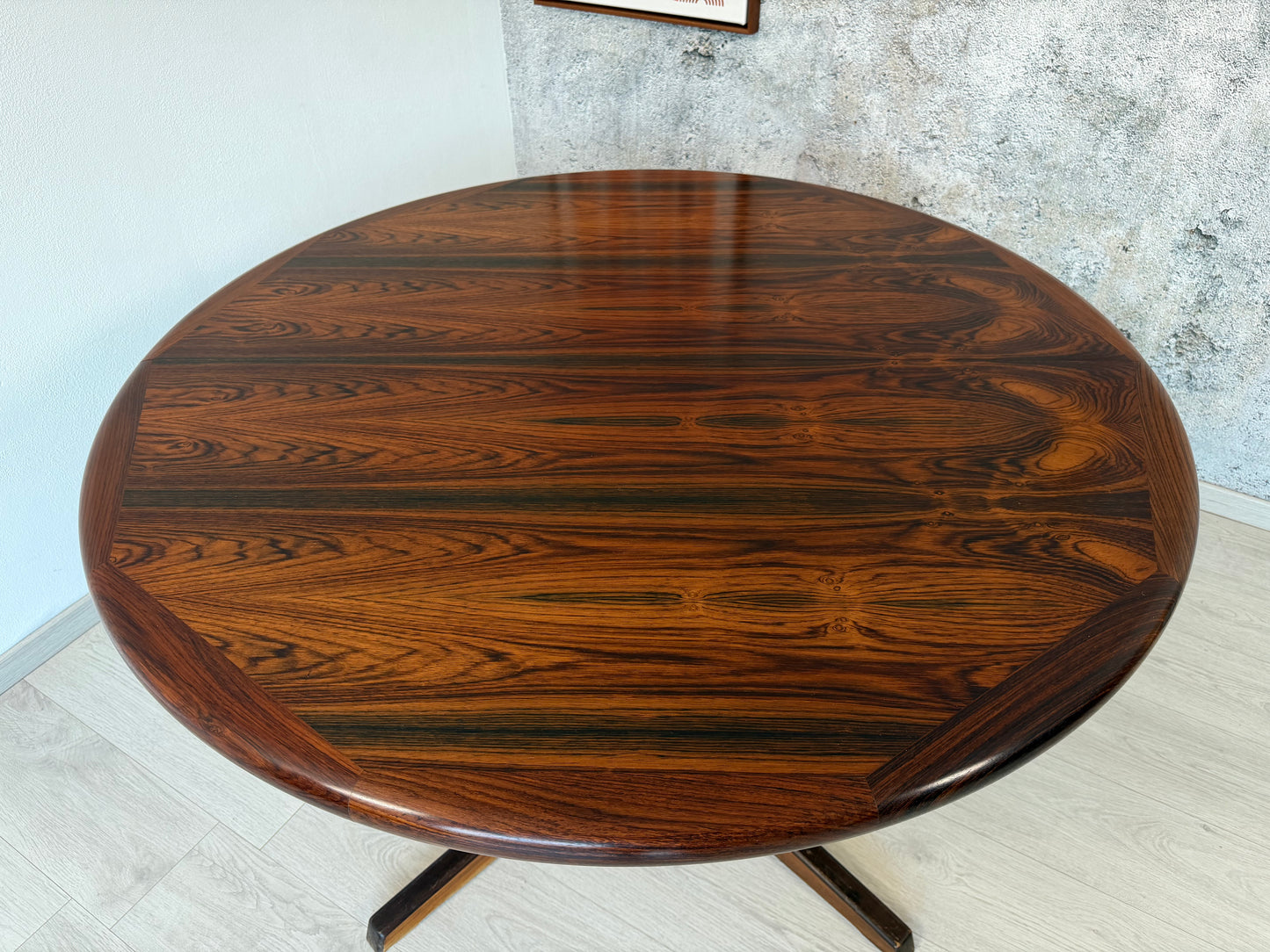 Dänischer Rio Palisander-Esstisch – bis 314 cm - Mid-Century