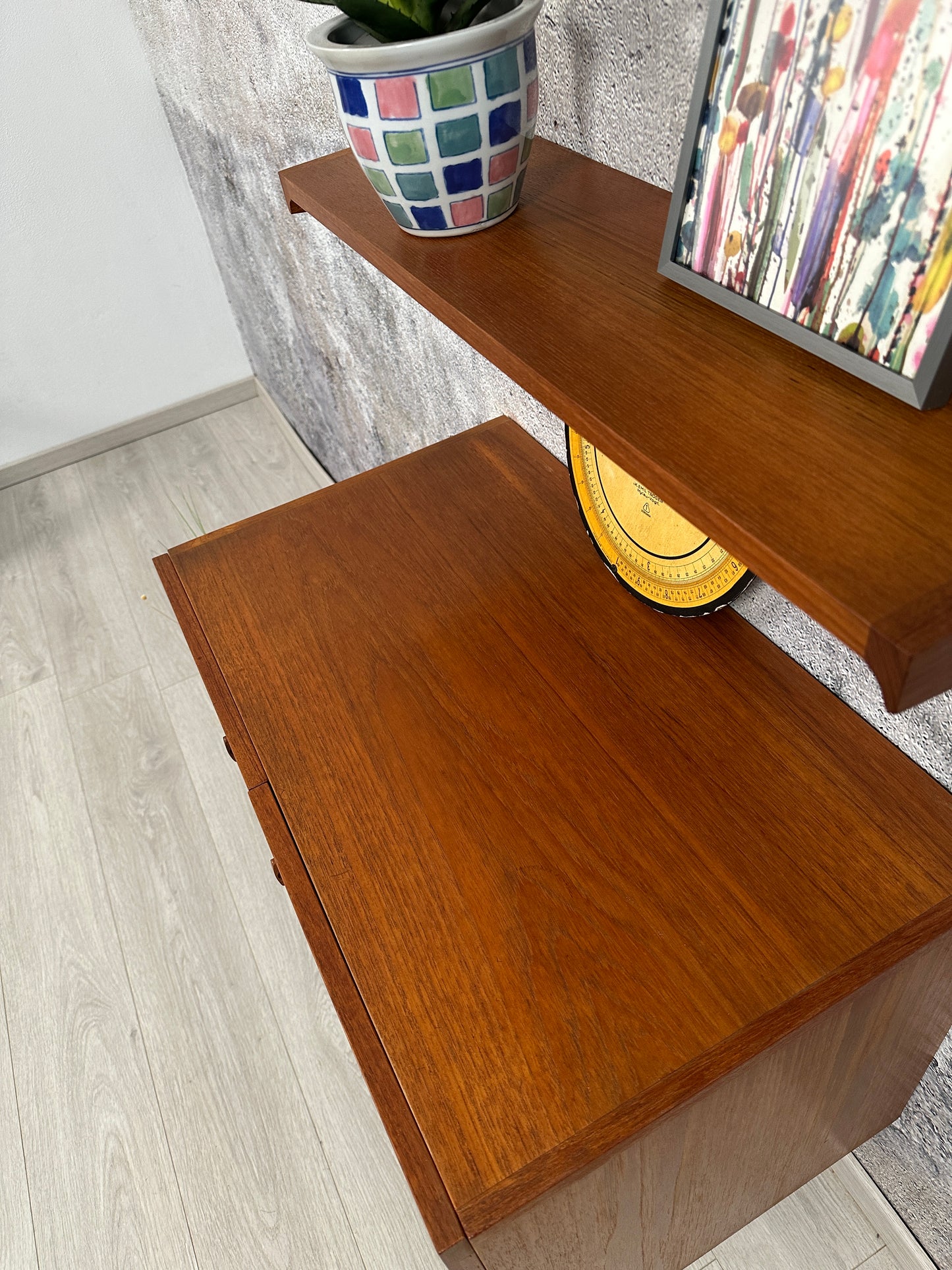 MidCentury Teak Regal / Regalsystem, 60er 70er