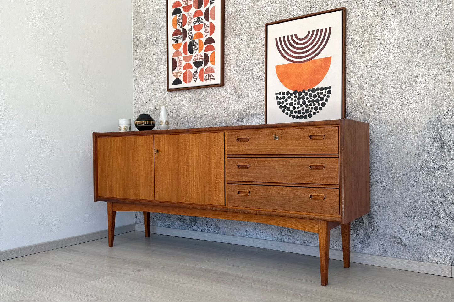 Bartels Teak Sideboard, 60er Jahre
