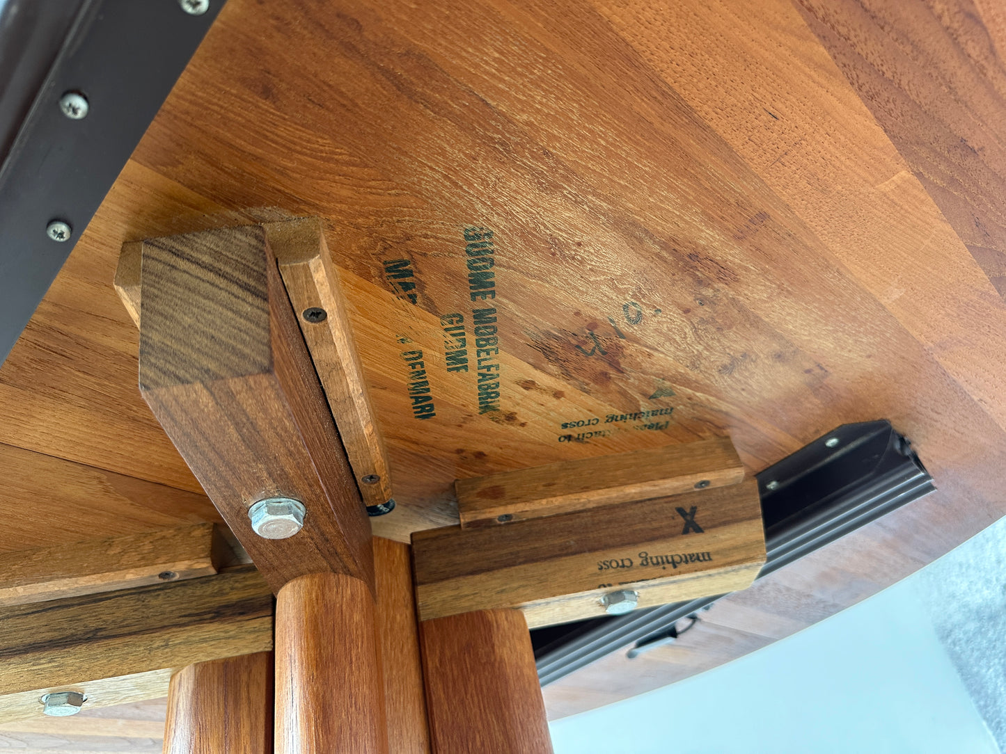 Dänischer Teak-Esstisch Gudme – ausziehbar bis 214 cm Mid-Century