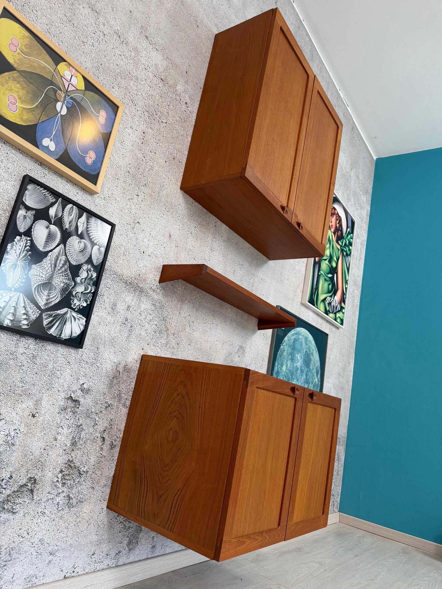 Danish Teak Regal / Regalsystem by Bramin