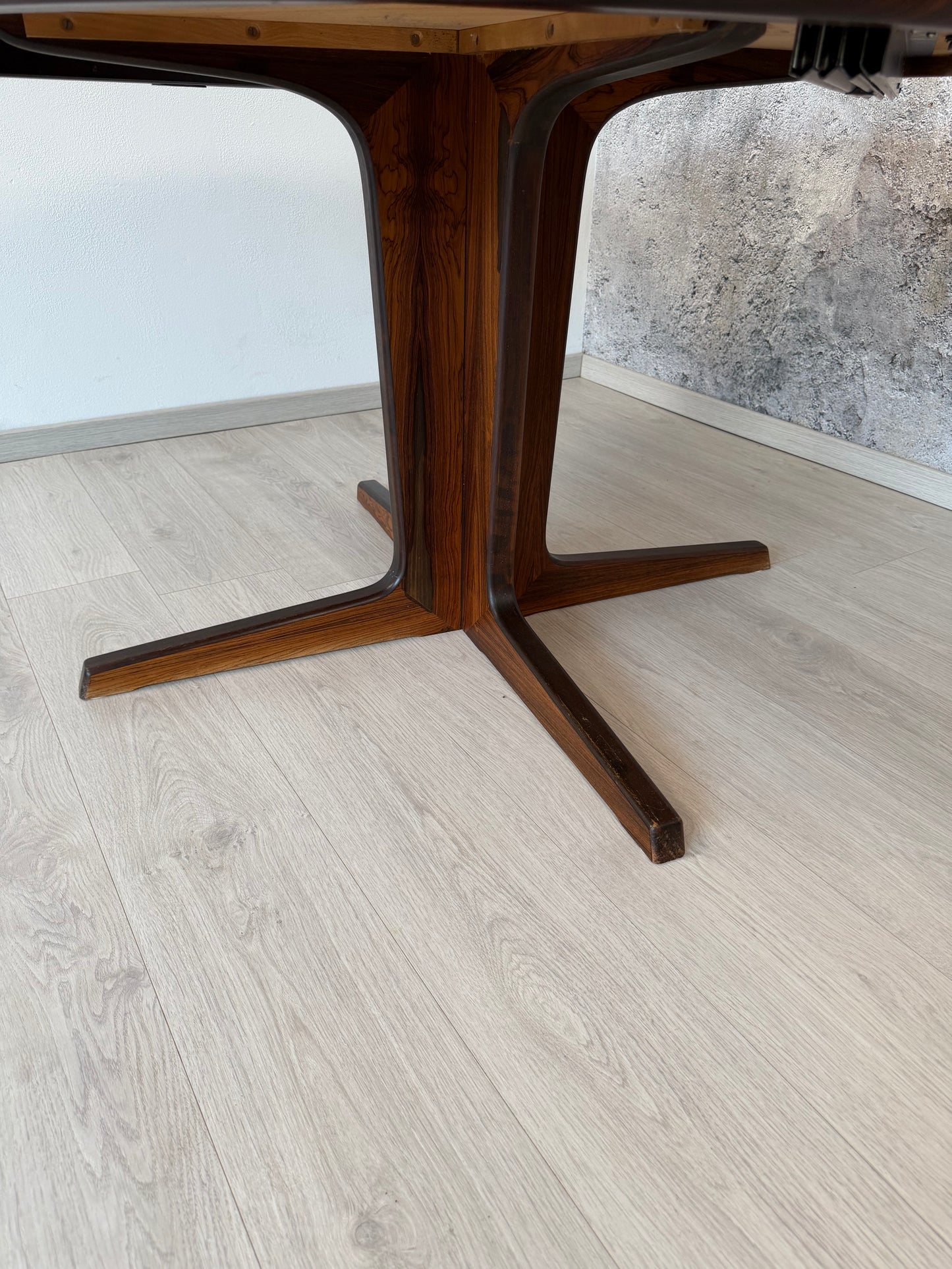 Dänischer Rio Palisander-Esstisch – bis 314 cm - Mid-Century