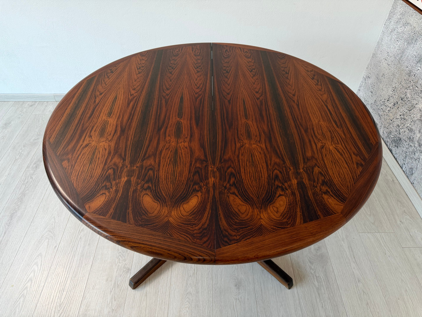 Dänischer Rio Palisander-Esstisch – bis 314 cm - Mid-Century