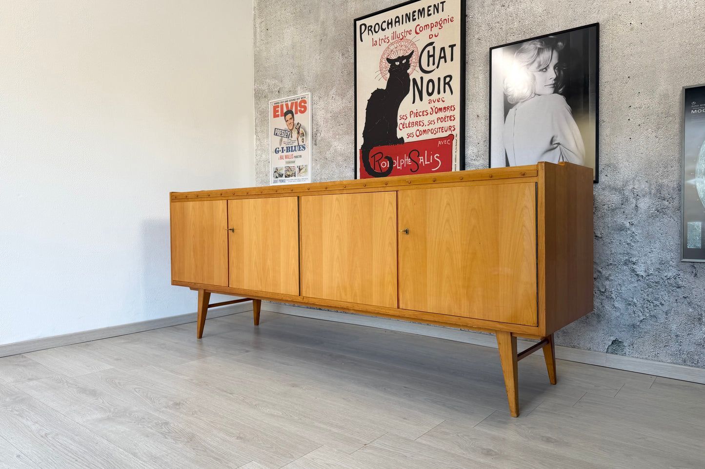Deutsches Vintage Sideboard „Silvie“, 60er 70er