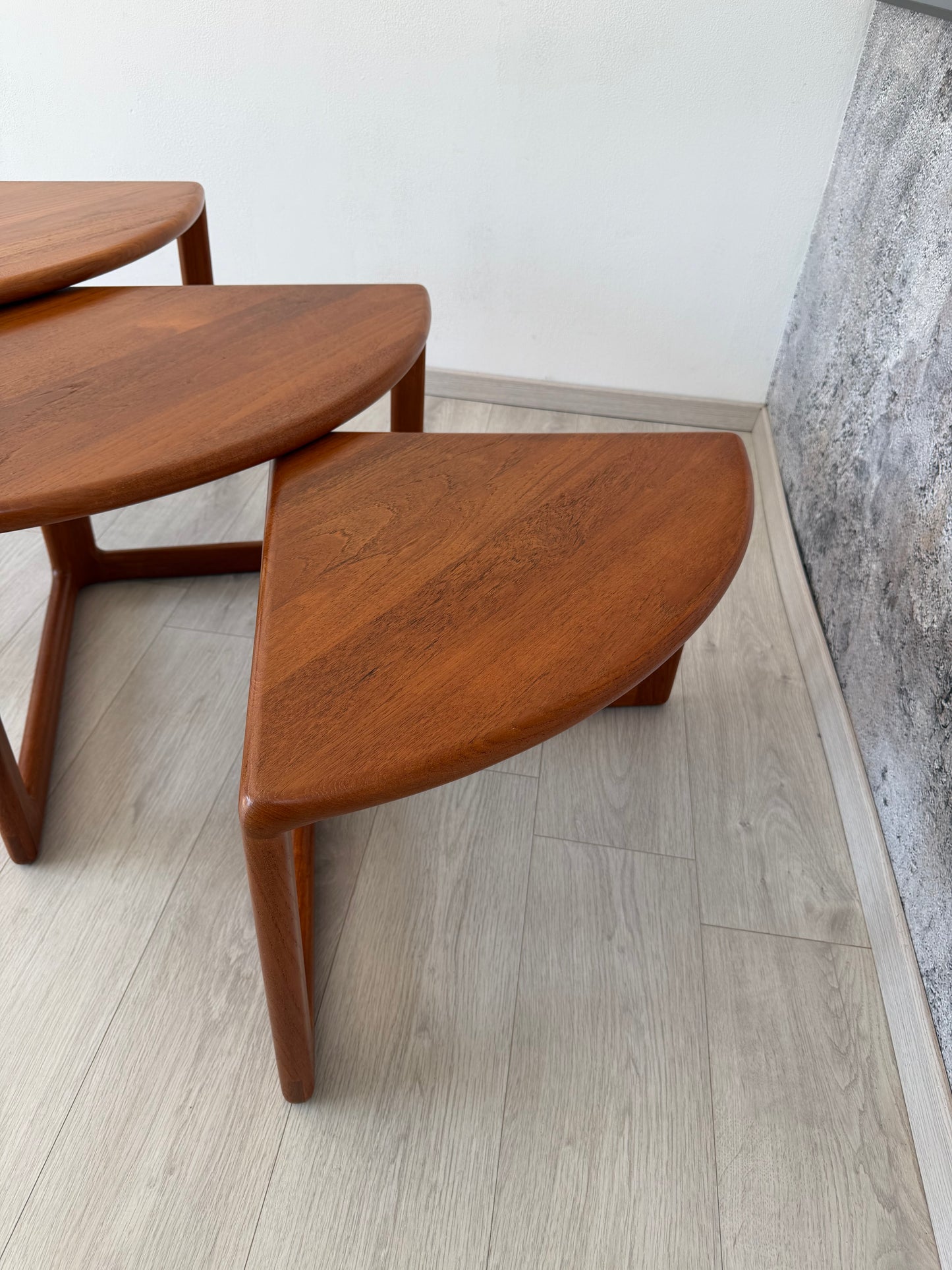 Danish Teak 3-Satztische / Couchtische by Salin Nyborg, 1960er