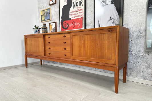Dänisches Teak Sideboard by H.W. Klein für Bramin, 1960er