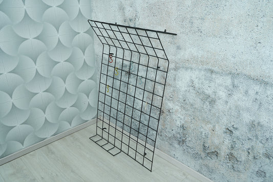 Vintage String Wandgarderobe von Fichtel, 50er Jahre