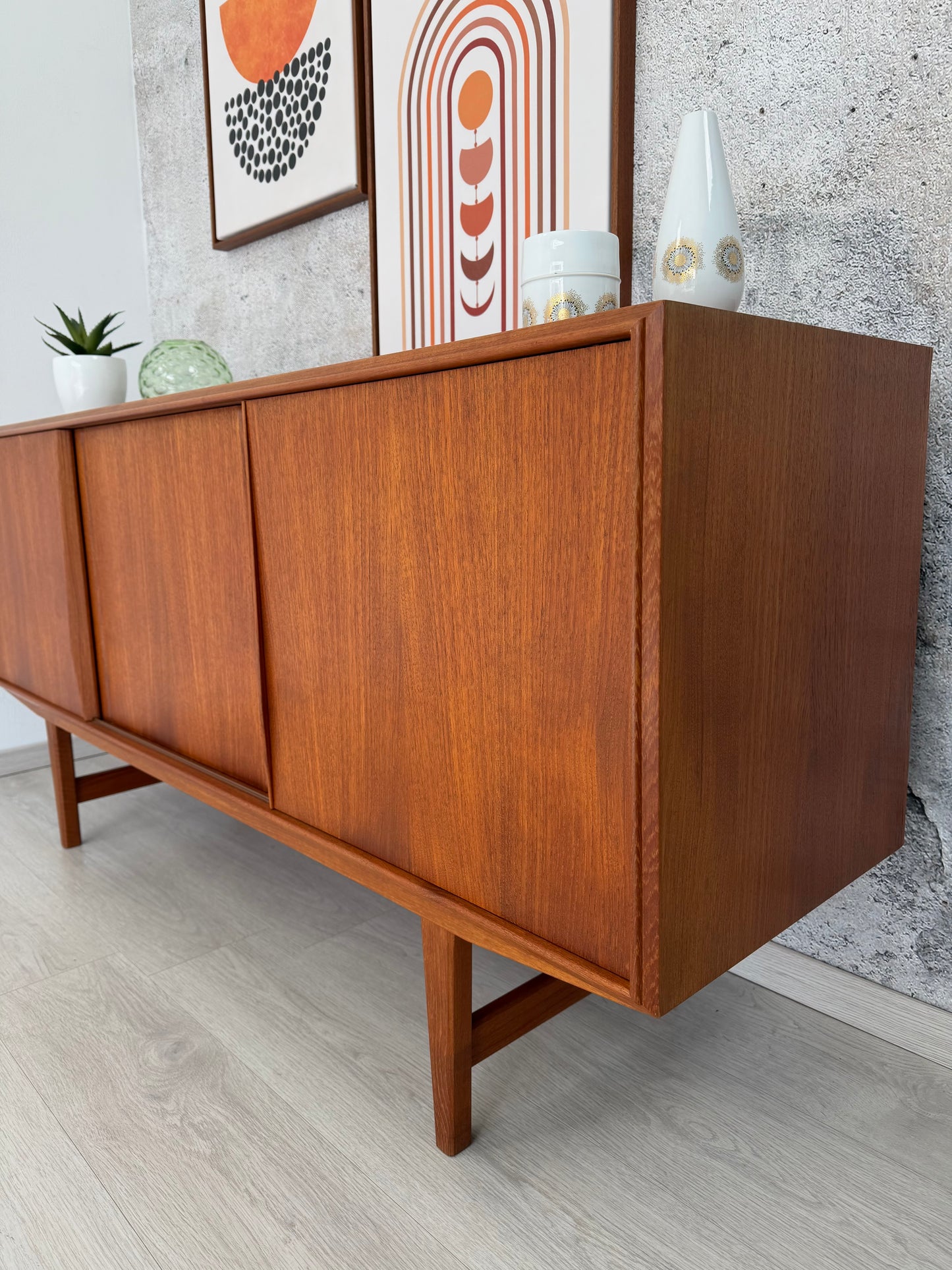 Danish Teak Sideboard by E.W. Bach für Sejling Skabe, 1960er