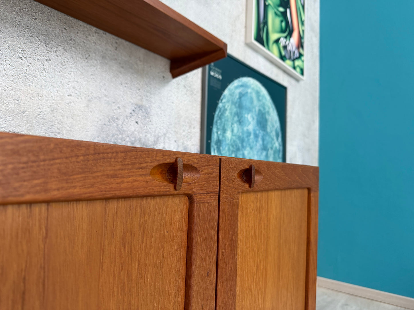 Danish Teak Regal / Regalsystem by Bramin