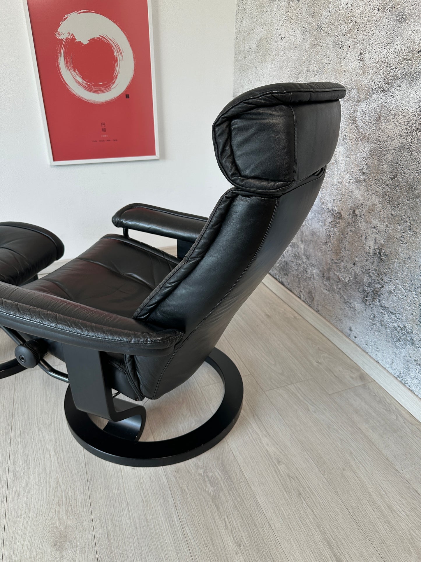 Ekornes Stressless Relaxsessel „Prince“ + Hocker Leder