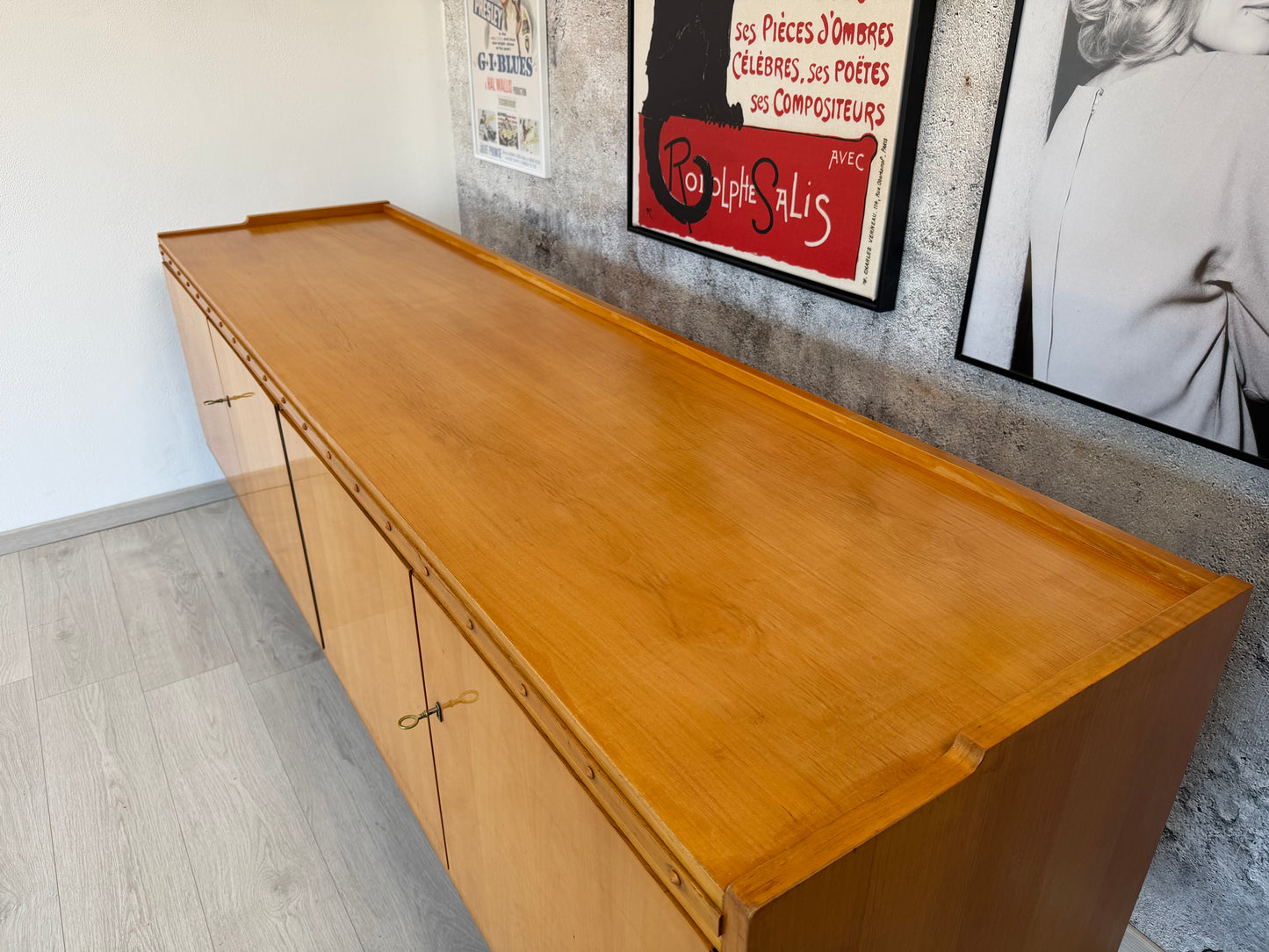 Deutsches Vintage Sideboard „Silvie“, 60er 70er