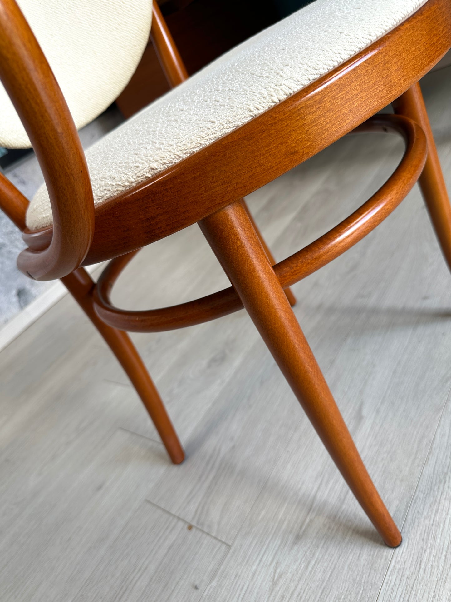 Thonet 210 P Stuhl / Sessel mit Armlehne, 80er