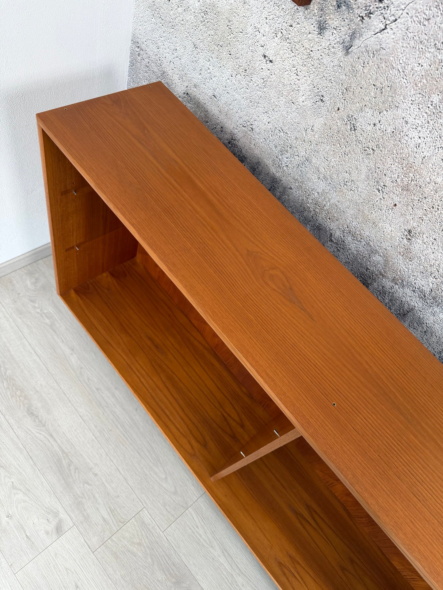 Teak Sideboard / offene Kommode WK-Möbel 165cm, 1960er