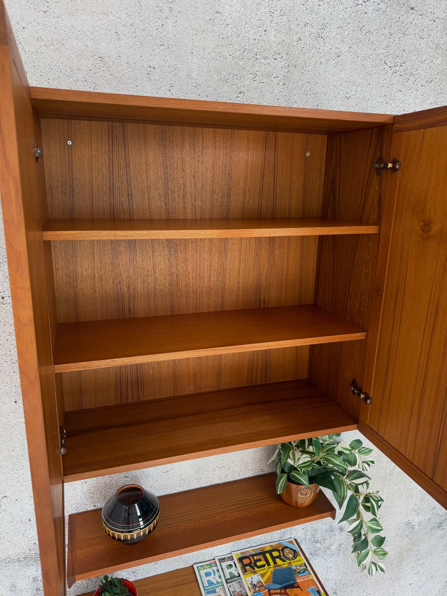 Danish Teak Regal / Regalsystem by Bramin