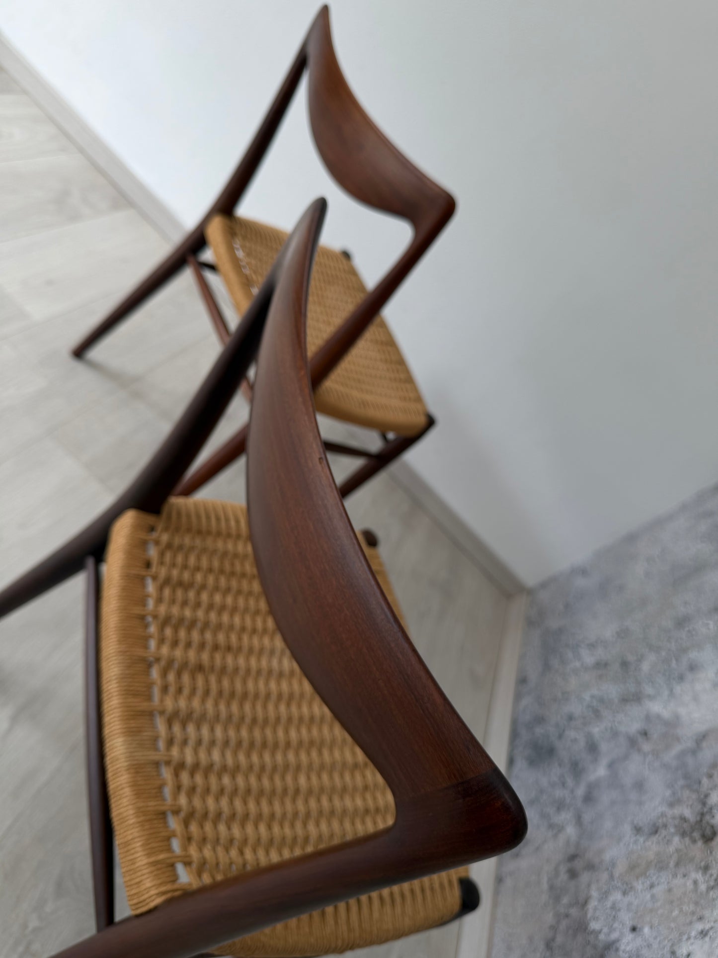 2er Set Bambi Stühle by Rastad & Relling, 60er