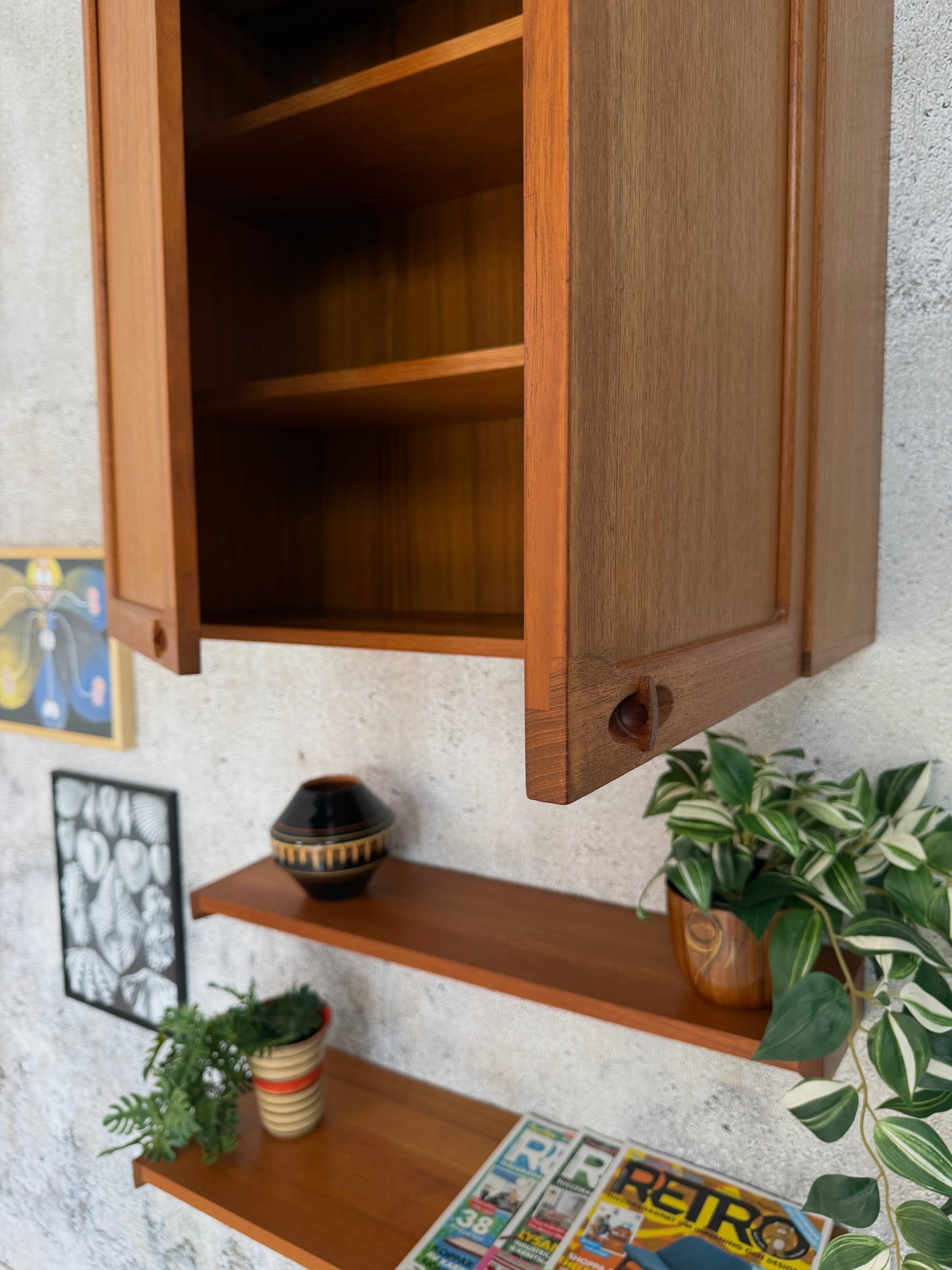 Danish Teak Regal / Regalsystem by Bramin