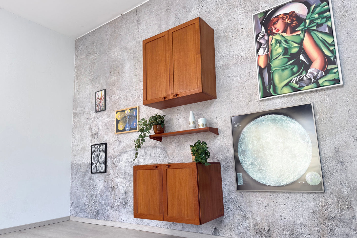 Danish Teak Regal / Regalsystem by Bramin