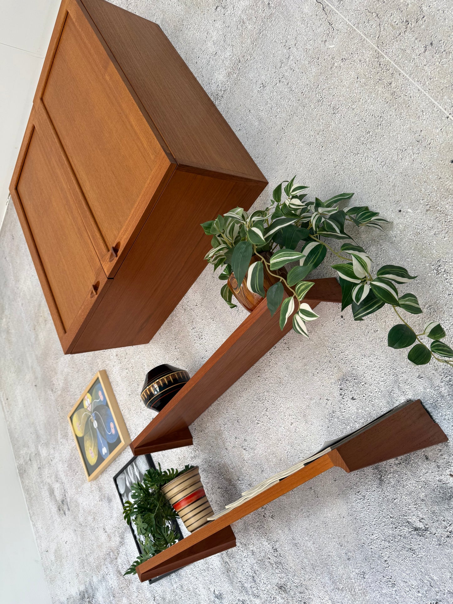 Danish Teak Regal / Regalsystem by Bramin