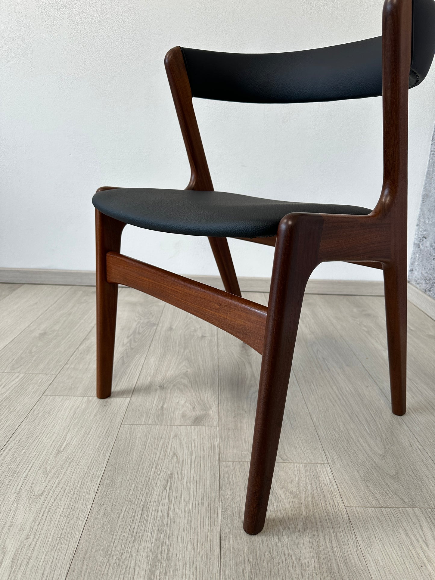 MidCentury Stuhl / Schreibtischstuhl by Kai Kristiansen „Fire Chair“, 1960er