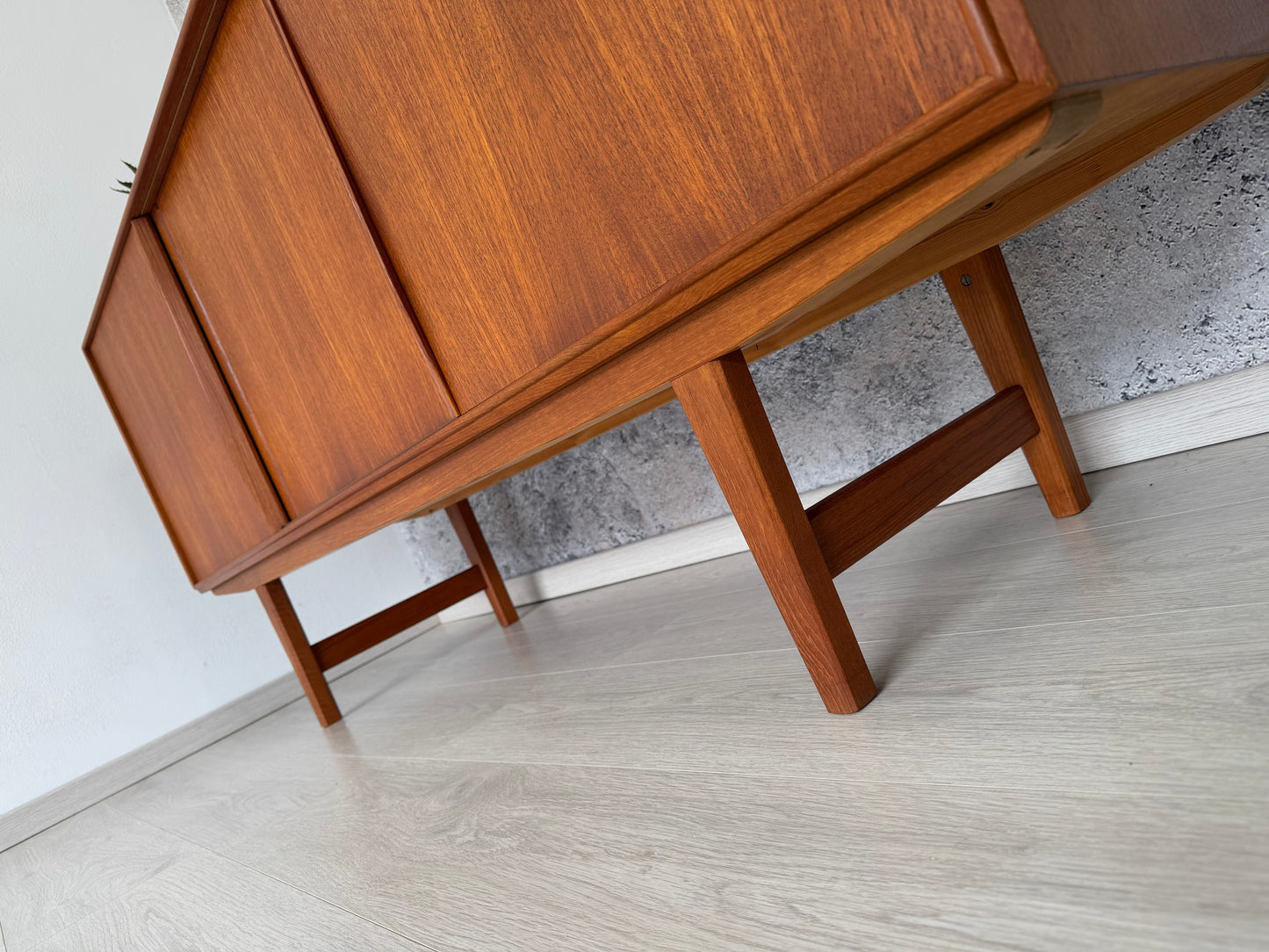 Danish Teak Sideboard by E.W. Bach für Sejling Skabe, 1960er